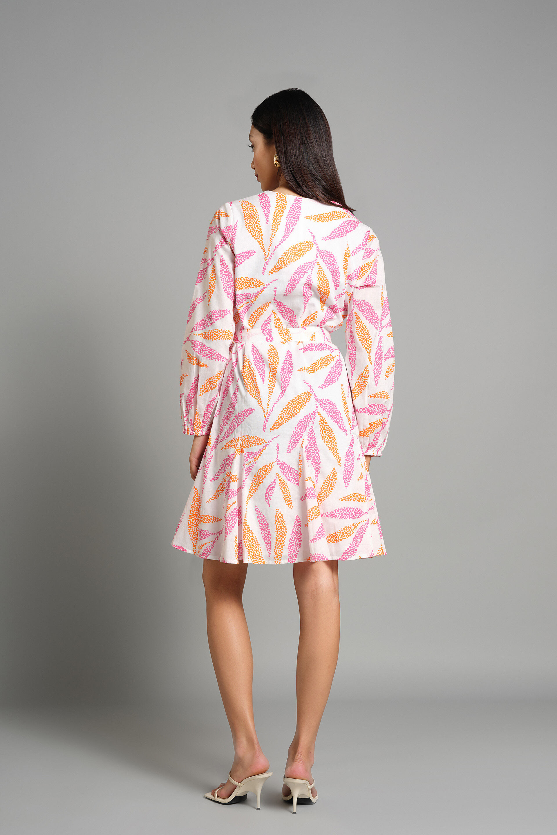 Leaf Love Dress, Pink, image 6